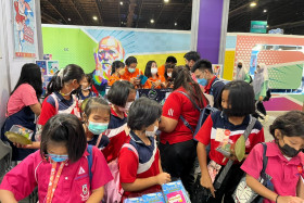 บรรยากาศในงานมหกรรมวิทยาศาสตร์และเทคโนโลยีแห่งชาติ ประจำปี 2 ... พารามิเตอร์รูปภาพ 70